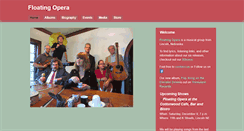 Desktop Screenshot of floatingopera.com